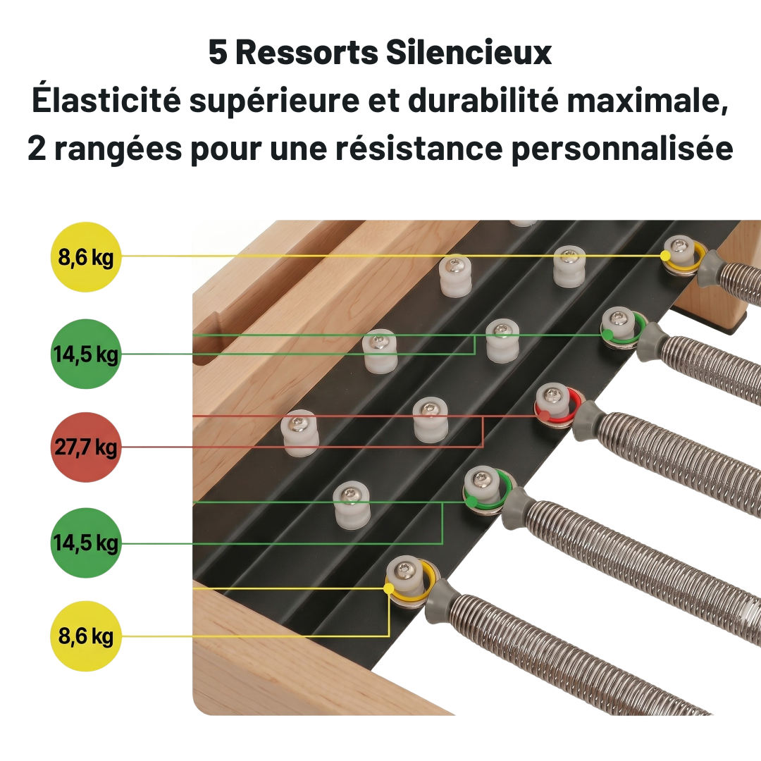 Reformer Kaleo Home - Bois de Chêne
